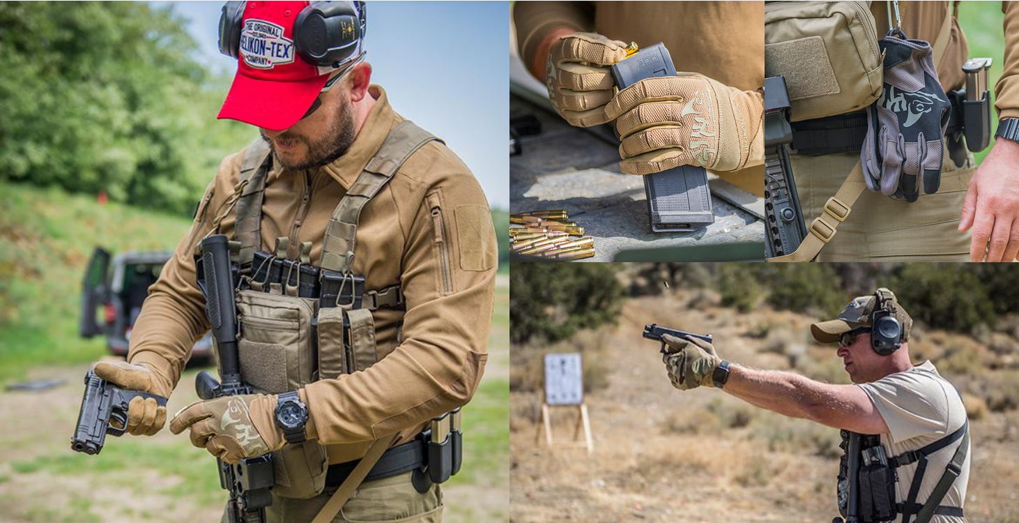Helikon-Tex Range Tactical® - rękawice strzeleckie